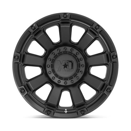 XD XD85221067718N XD852 20X10 6X135/5.5 S-BLK -18MM - Truck Part Superstore