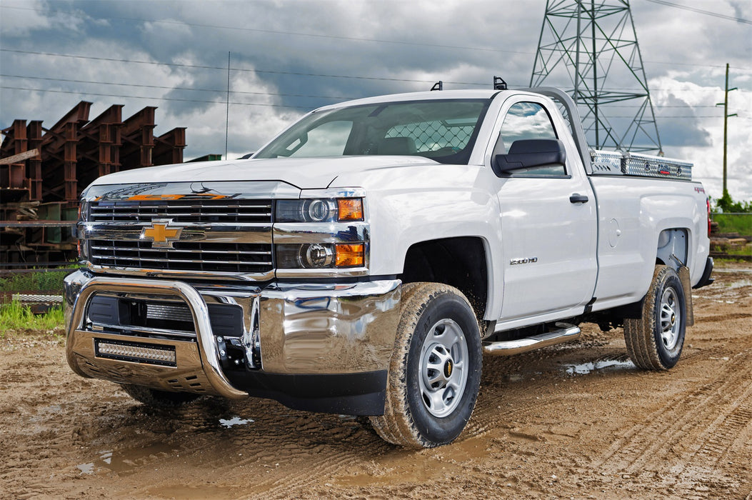 Dee Zee DZ504396 NXb Stainless Steel Bull Bar; LED Light Bar Not Included; - Truck Part Superstore