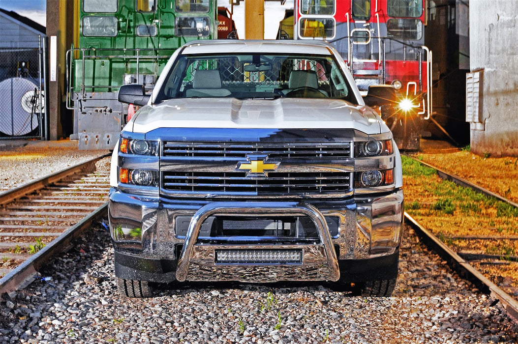 Dee Zee DZ503396 NXb Stainless Steel Bull Bar; LED Light Bar Not Included; - Truck Part Superstore