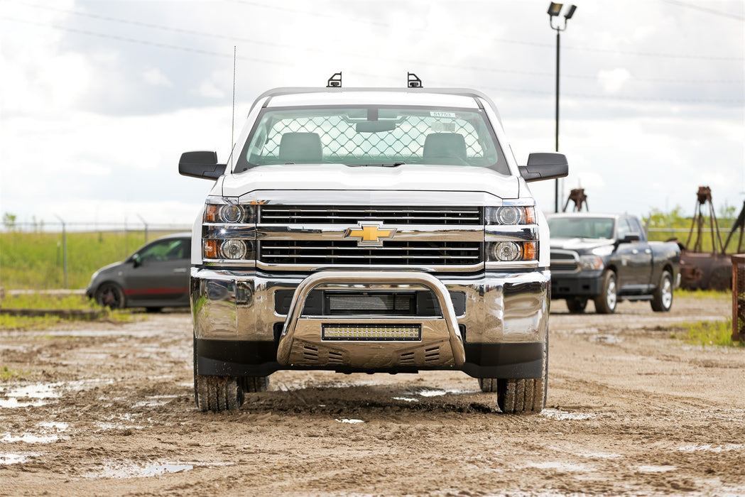 Dee Zee DZ503396 NXb Stainless Steel Bull Bar; LED Light Bar Not Included; - Truck Part Superstore