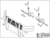 Ranch Hand GGC111BL1 Legend Series Grille Guard; Retains Factory Tow Hook; - Truck Part Superstore