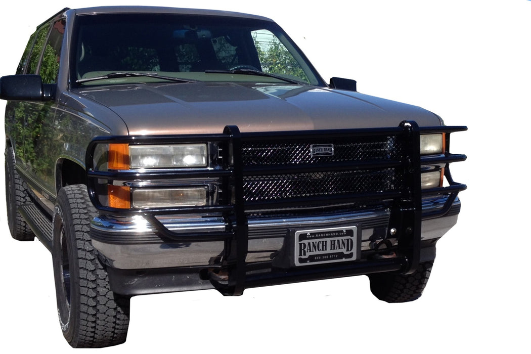 Ranch Hand GGC881BL1 Legend Series Grille Guard; Retains Factory Tow Hook; - Truck Part Superstore