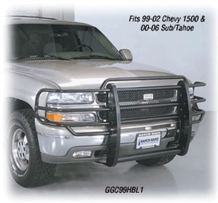 Ranch Hand GGC99HBL1 Legend Series Grille Guard; Retains Factory Tow Hook; - Truck Part Superstore