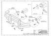 Ranch Hand GGG99HBL1 Legend Series Grille Guard; Retains Factory Tow Hook; - Truck Part Superstore