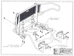 Ranch Hand GGF09HBL1 Legend Series Grille Guard; Retains Factory Tow Hook; - Truck Part Superstore