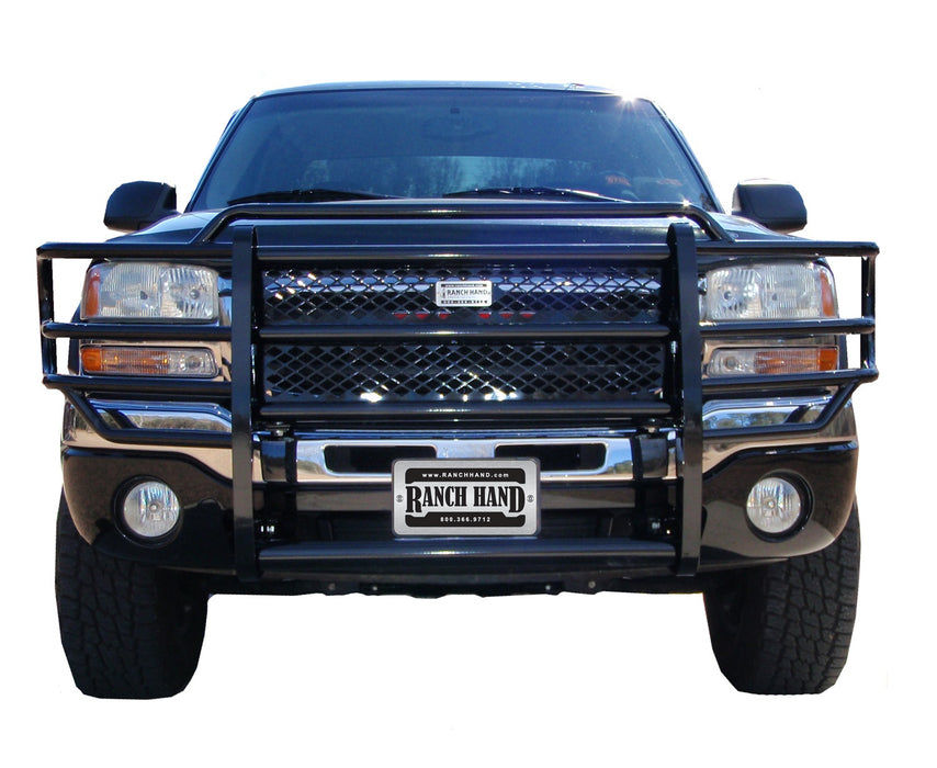 Ranch Hand GGG03HBL1 Legend Series Grille Guard; Retains Factory Tow Hook; - Truck Part Superstore