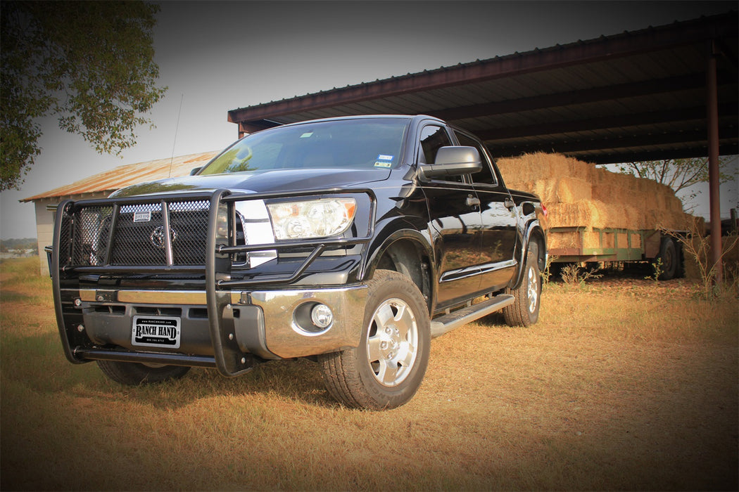 Ranch Hand GGT07HBL1 Legend Series Grille Guard; Retains Factory Tow Hook; - Truck Part Superstore