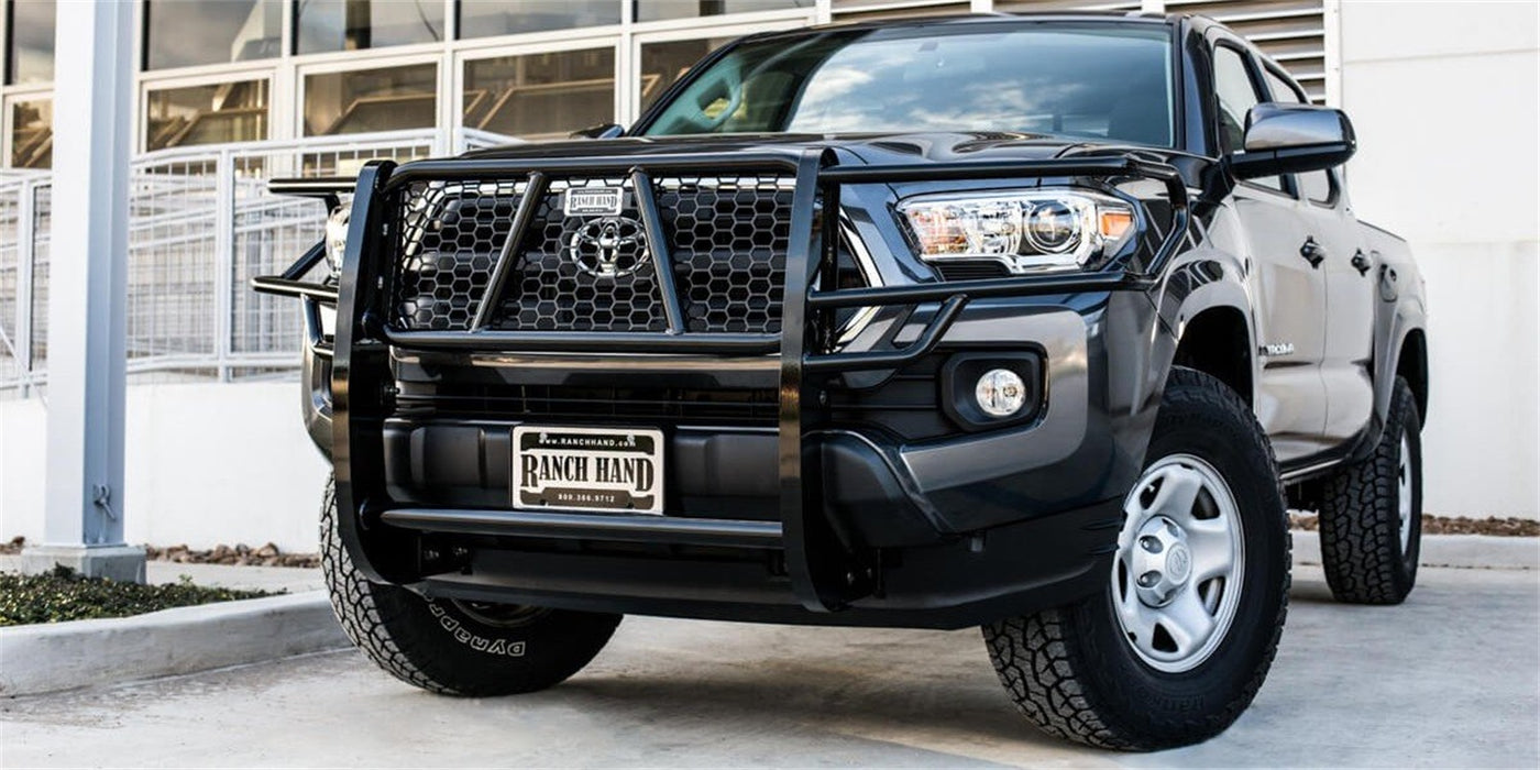 Ranch Hand GGT16MBL1 Legend Series Grille Guard; Retains Factory Tow Hook; - Truck Part Superstore