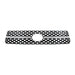 Coast To Coast GI151BLK Overlay; Mesh Style; 2 Piece; Gloss Black; ABS Plastic - Truck Part Superstore