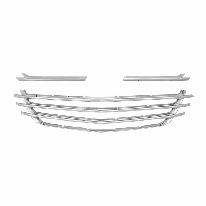 Coast To Coast IWCGI152 Overlay Mesh Style 3 Piece Chrome Plated ABS Plastic - Truck Part Superstore
