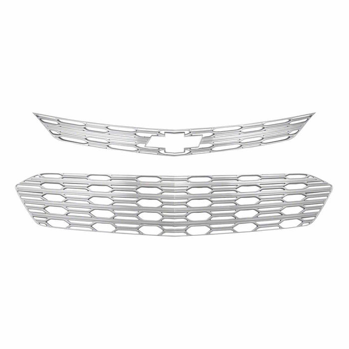 Coast To Coast IWCGI155 Overlay Mesh Style 2 Piece Chrome Plated ABS Plastic - Truck Part Superstore