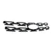 Coast To Coast IWCGI159BLK Overlay; Mesh Style; 2 Piece; Gloss Black; ABS Plastic - Truck Part Superstore