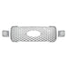 Coast To Coast GI161 Overlay; Solid Style; 3 Piece; Chrome Plated; ABS Plastic - Truck Part Superstore