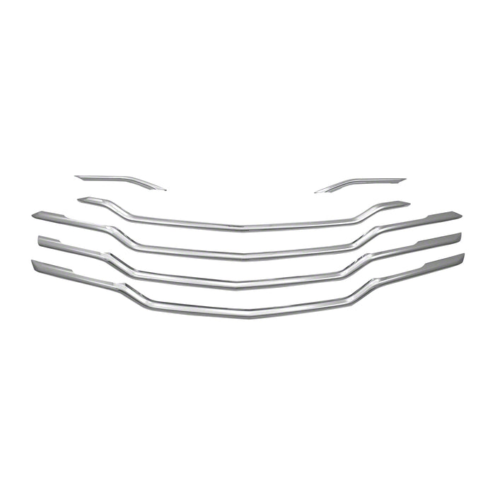 Coast To Coast IWCGI164 Overlay; Bar Style; 6 Piece; Chrome Plated; ABS Plastic - Truck Part Superstore