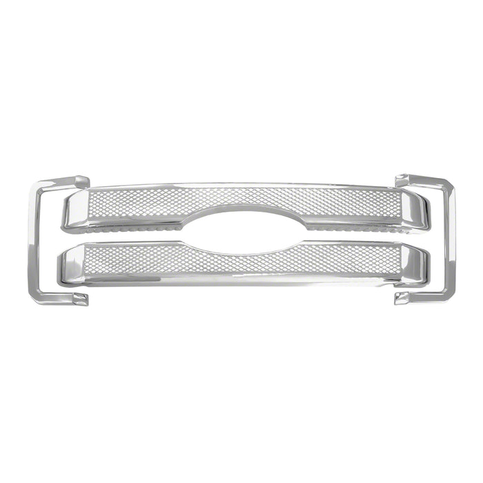 Coast To Coast ABS413 Overlay; Horizontal Bar Style; 4 Piece; Chrome Plated; ABS Plastic - Truck Part Superstore