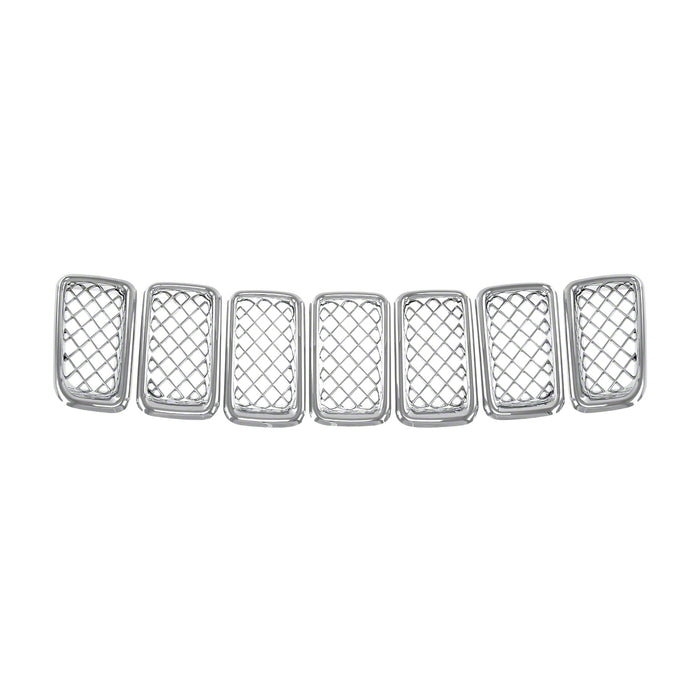 Coast To Coast ABS422 Overlay; 7 Piece; Chrome Plated; ABS Plastic - Truck Part Superstore