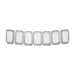 Coast To Coast ABS422 Overlay; 7 Piece; Chrome Plated; ABS Plastic - Truck Part Superstore