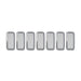 Coast To Coast ABS439 Overlay; 7 Piece; Chrome Plated; ABS Plastic - Truck Part Superstore