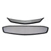 Coast To Coast GI457BLK Tape-On Overlay; 2 Piece; Gloss Black; ABS Plastic - Truck Part Superstore