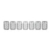 Coast To Coast ABS467 Overlay; 7 Piece; Chrome Plated; ABS Plastic - Truck Part Superstore