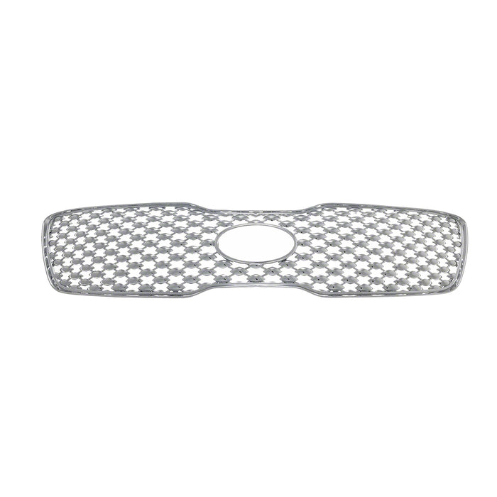 Coast To Coast GI474 Tape-On Overlay; 1 Piece; Chrome Plated; ABS Plastic - Truck Part Superstore