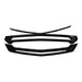 Coast To Coast GI480BLK Tape-On Overlay; 3 Piece; Gloss Black; ABS Plastic - Truck Part Superstore