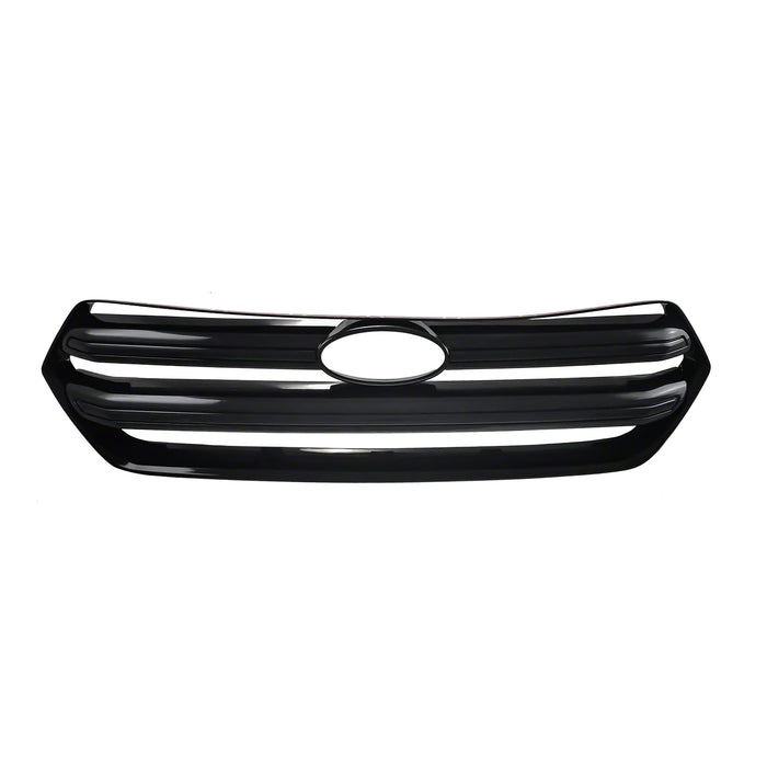 Coast To Coast GI484BLK Tape-On Overlay; 1 Piece; Gloss Black; ABS Plastic - Truck Part Superstore