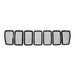 Coast To Coast ABS6485B Overlay; 7 Piece; Black; ABS Plastic - Truck Part Superstore