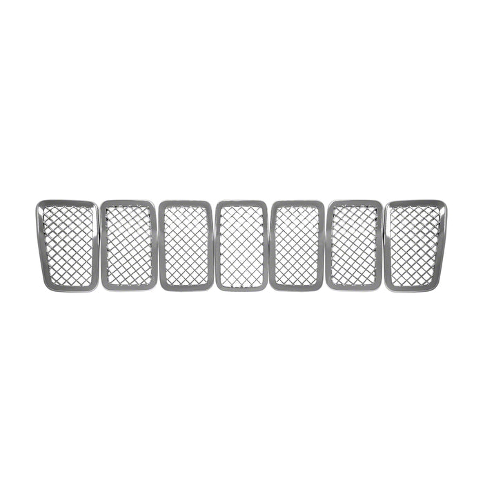 Coast To Coast ABS485 Overlay; 7 Piece; Chrome Plated; ABS Plastic - Truck Part Superstore