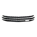 Coast To Coast GI487BLK Tape-On Overlay; 3 Piece; Gloss Black; ABS Plastic - Truck Part Superstore