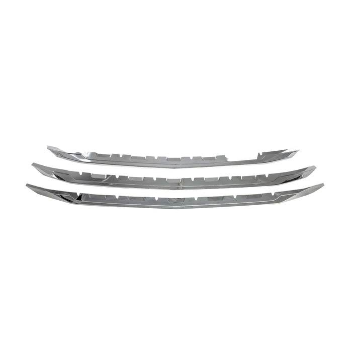 Coast To Coast GI487 Tape-On Overlay; 3 Piece; Chrome Plated; ABS Plastic - Truck Part Superstore