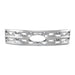 Coast To Coast GI489 Tape-On Overlay; Mesh Style; 1 Piece; Chrome Plated; ABS Plastic - Truck Part Superstore