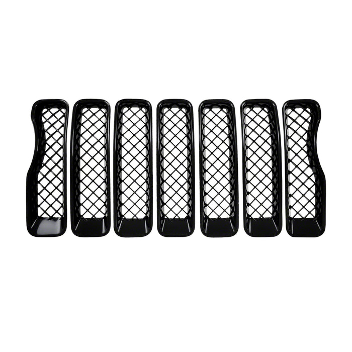 Coast To Coast ABS6490B Overlay; 7 Piece; Black; ABS Plastic - Truck Part Superstore