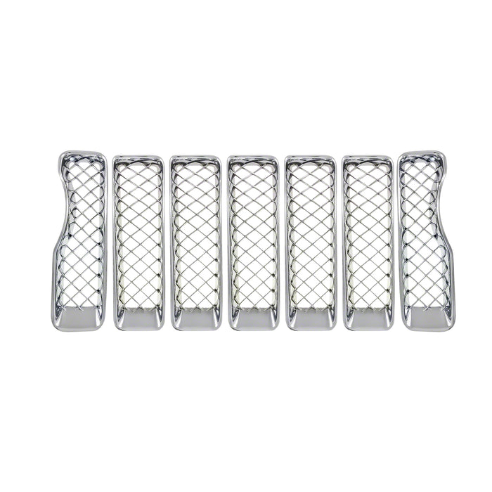 Coast To Coast ABS490 Overlay; 7 Piece; Chrome Plated; ABS Plastic - Truck Part Superstore