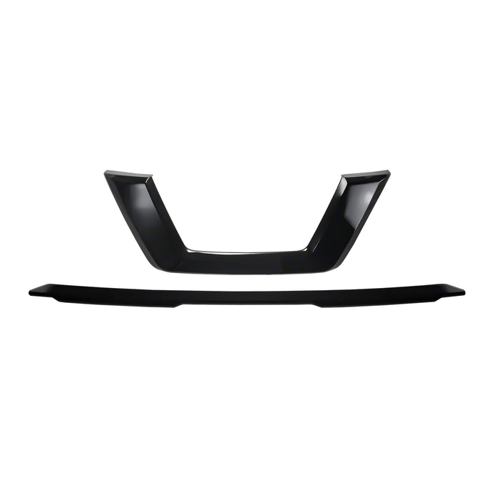Coast To Coast ABS6491B Overlay; With Bumper Insert; Black; ABS Plastic - Truck Part Superstore