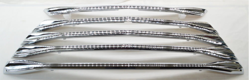 Coast To Coast IWCGI499 Grill Overlay; Honeycomb OEM Look; Chrome Plated; Chrome; ABS Plastic - Truck Part Superstore
