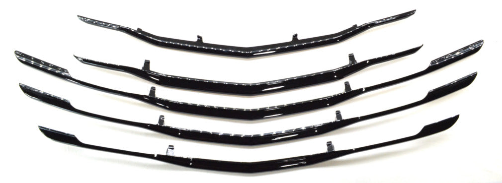 Coast To Coast IWCGI504BLK Grill Overlay; Bar OEM Look; Painted; Gloss Black; ABS Plastic - Truck Part Superstore
