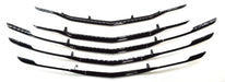 Coast To Coast IWCGI504BLK Grill Overlay; Bar OEM Look; Painted; Gloss Black; ABS Plastic - Truck Part Superstore