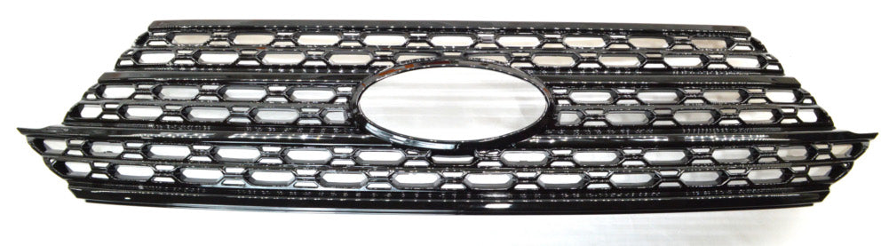 Coast To Coast IWCGI505BLK Grill Overlay; Honeycomb OEM Look; Painted; Gloss Black; ABS Plastic - Truck Part Superstore