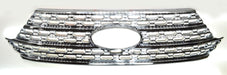 Coast To Coast IWCGI505 Grill Overlay; Honeycomb OEM Look; Chrome Plated; Chrome; ABS Plastic - Truck Part Superstore