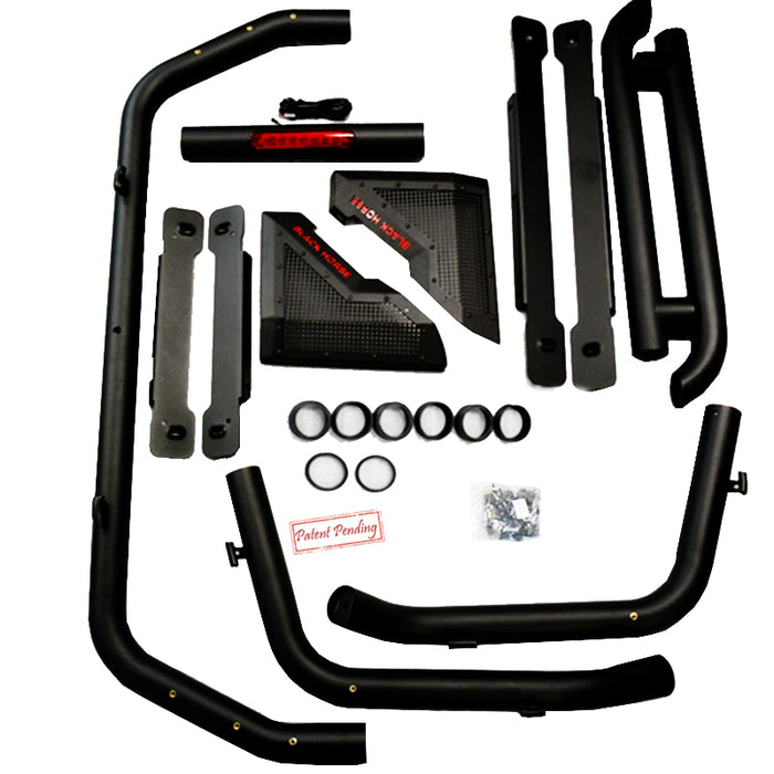 Black Horse Off Road GLRB-01B Black Steel Modular - Truck Part Superstore