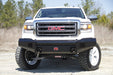 Fab Fours GM07-K2161-1 Black Steel Front Ranch Bumper - Truck Part Superstore