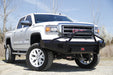 Fab Fours GM07-K2162-1 Black Steel Front Ranch Bumper - Truck Part Superstore
