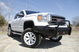 Fab Fours GM07-K2162-1 Black Steel Front Ranch Bumper - Truck Part Superstore