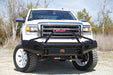 Fab Fours GM07-K2162-1 Black Steel Front Ranch Bumper - Truck Part Superstore