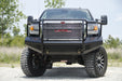 Fab Fours GM08-S2160-1 Black Steel Front Ranch Bumper - Truck Part Superstore