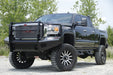 Fab Fours GM08-S2160-1 Black Steel Front Ranch Bumper - Truck Part Superstore