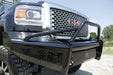 Fab Fours GM08-S2162-1 Black Steel Front Ranch Bumper - Truck Part Superstore