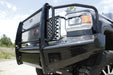 Fab Fours GM11-S2860-1 Black Steel Front Ranch Bumper - Truck Part Superstore