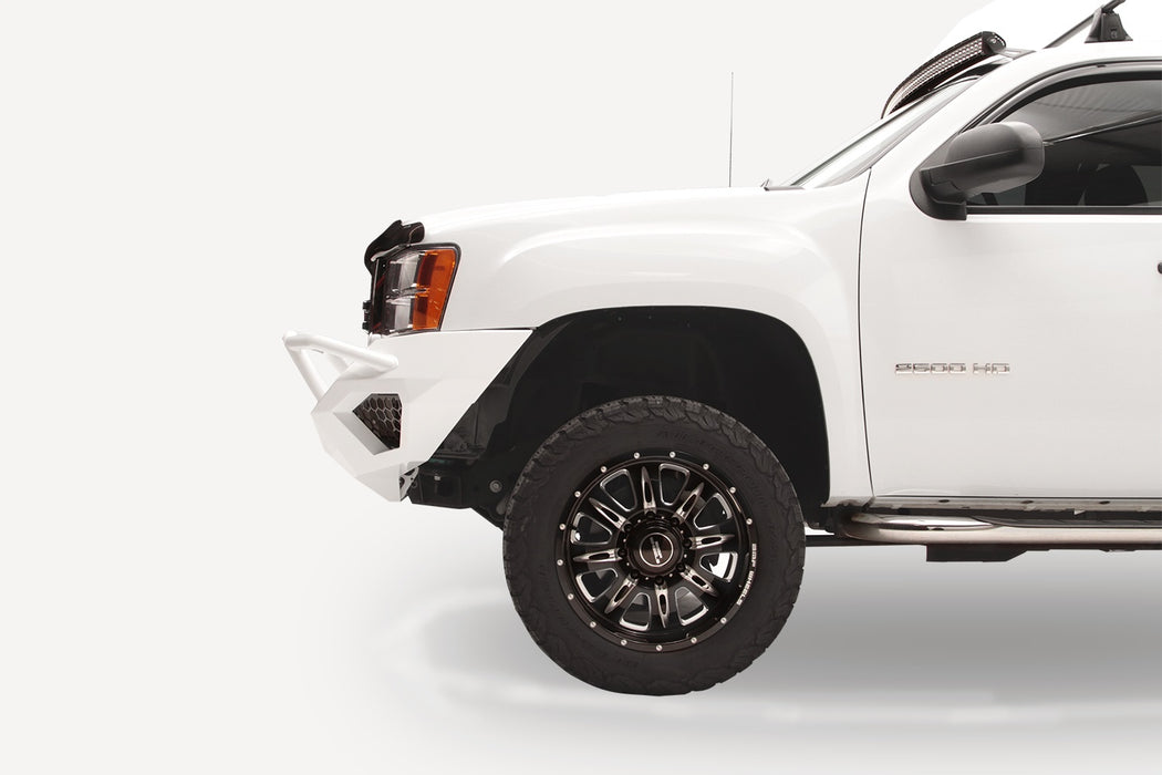 Fab Fours GM11-V2852-1 Vengeance Front Bumper; 2 Stage Black Powder Coated; w/Pre-Runner Grill Guard; - Truck Part Superstore